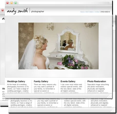Website Design for Andy Smith Photography Image Website Design for Andy Smith Photography Image