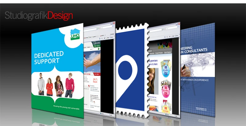 Graphic Design Case Studies, Brochure Designs for Print, Website Design, Branding and Logo Designs from Studiografik Birmingham
